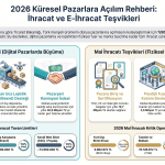 Küresel Pazarlara Açılan Kapınız: 2026 İhracat, E-İhracat, KOSGEB ve Turquality Destekleri Rehberi