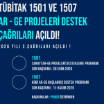 TÜBİTAK 1501 ve 1507 Projeleri, Destekler ve Vergi İstisnaları Rehberi (2026 Güncel)